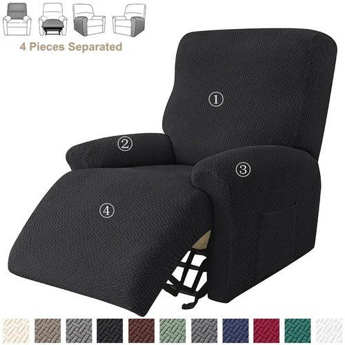 Jacquard stretch recliner - jacquard,