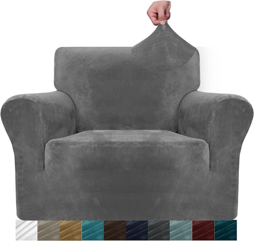 Thick velvet chair - velvet, covers