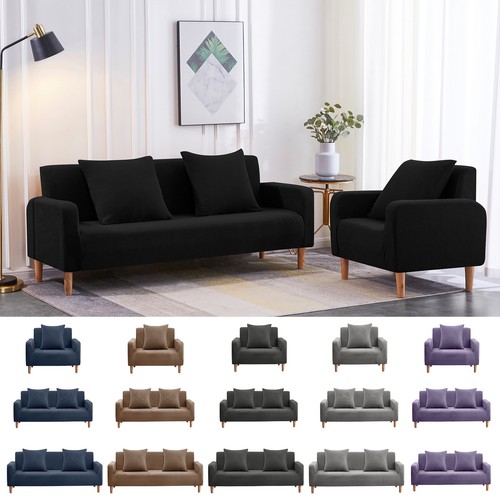 Velvet sofa covers elastic - velvet,