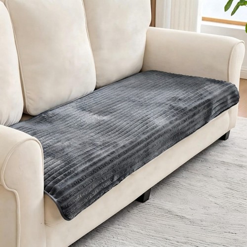 Dark grey pet proof couch - pet-proof,