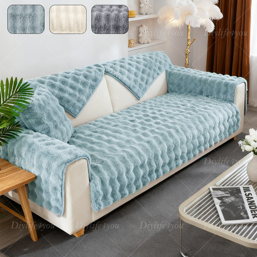 Thick rabbit plush - rabbit, sofa