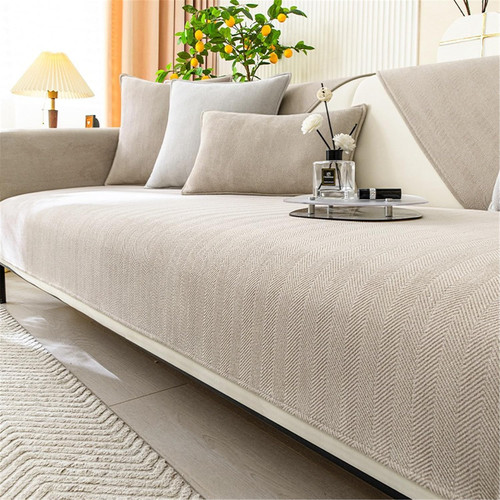 Herringbone chenille fabric - herringbone,