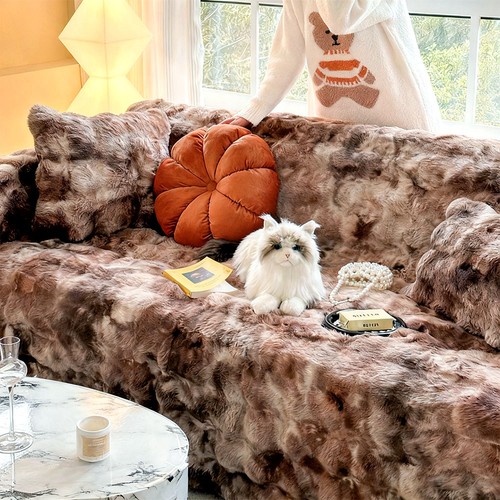 Soft faux rabbit - soft, sofa