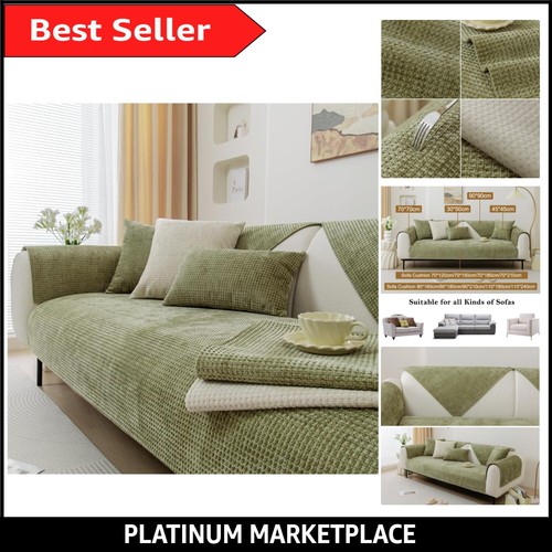 Washable chenille slipcover - washable,