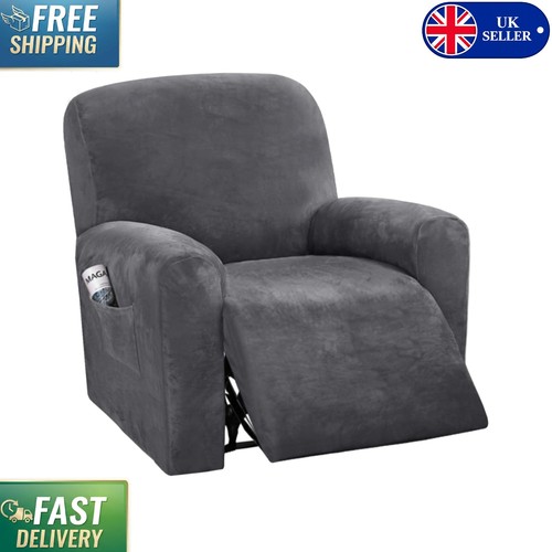Elegant gray velvet couch - gray,